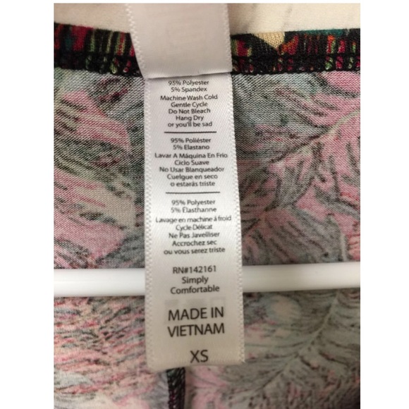 LuLaRoe Perfect Tee XS Short Sleeve Top - Picture 4 of 8